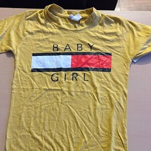 Yellow Baby Girl T-Shirt